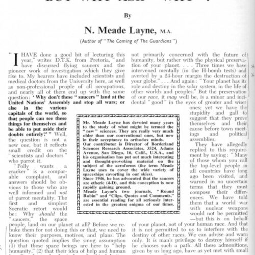 Layne,Why ask why,FSR1956V3N1 - Imagen 1