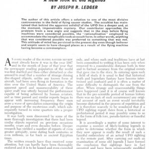 Ledger,Saucers or Ghosts,FSR1961V8N5