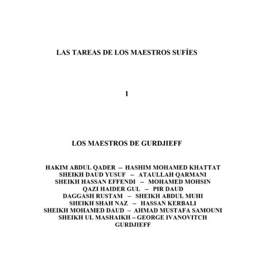 Lefort,Los Maestros de Gurdjieff - Imagen 1