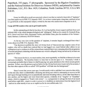 Leir,Aliens and Scalpel,Implants,G.Creighton,FSR1999V44N4