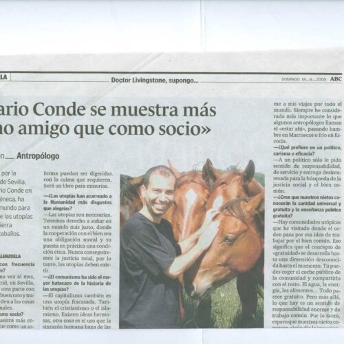 Leon,Javier,Antropologo,A.Valenzuela - Imagen 1