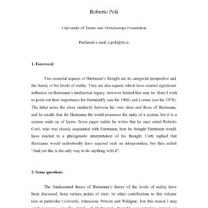 LevelsofReality RobertoPoli
