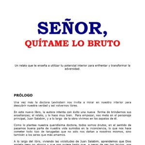 Levistein,Senor,quitame lo bruto
