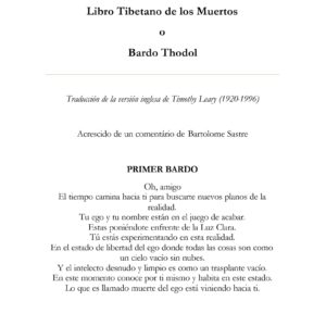 Libro tibetano de los muertos