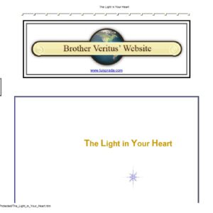 Light in your heart