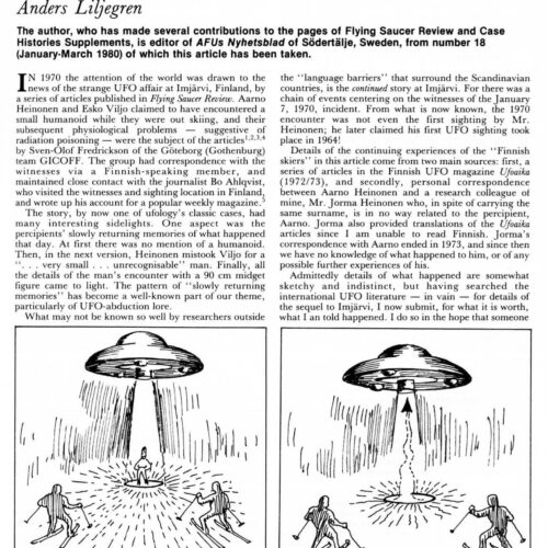 Liljegren,Humanoids 1970-72,Findland-1,FSR80V26N3 - Imagen 1