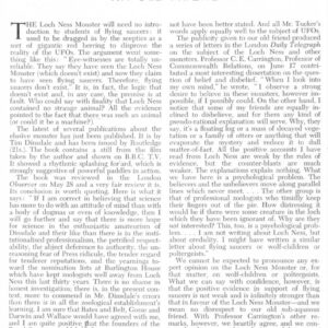 Loch Ness Monster,FSR1961V7N5