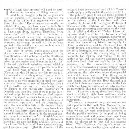 Loch Ness Monster,FSR1961V7N5 - Imagen 1