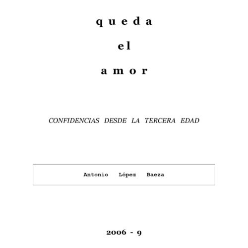 Lopez Baeza,Queda el Amor - Imagen 1