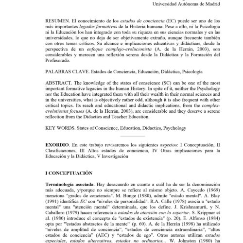 Los estados de conciencia,Agustin de la Herran - Imagen 1