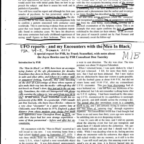 MIB Encounters,F.Scassellati - Imagen 1