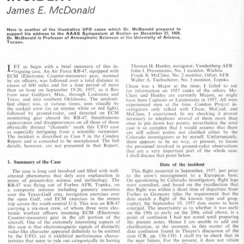 MacDonald,UFO 1957,Gulf Coast,FSR70V16N3 - Imagen 1