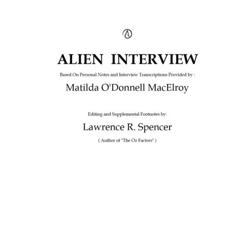 MacElroy,Matilda ODonnell,Alien interview - Imagen 1