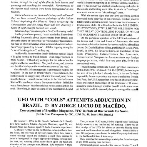 Macedo,Near-Kidnapping 1996,Brazil,FSR2000V45N2 - Imagen 1