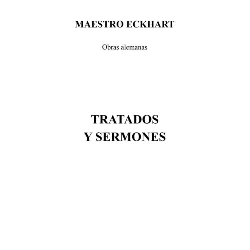 Maestro Eckhart,Tratados y sermones - Imagen 1