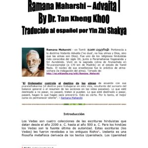 Maharshi,Advaita I