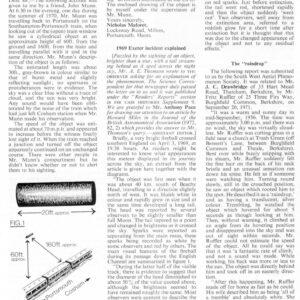Maloret,UFO 1970,England,FSR-CH 1972 N 11
