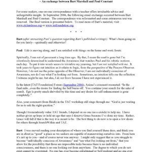 Marshall,Bart,The degree to which you do not exist