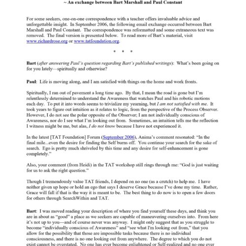 Marshall,Bart,The degree to which you do not exist - Imagen 1