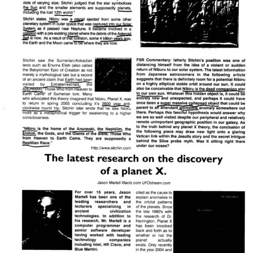 Martell,Discovery of a Planet X,FSR2008V53N1 - Imagen 1
