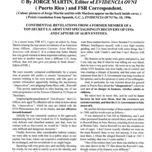 Martin,Humanoid killed 1960,Puerto Rico,FSR1998V43N3