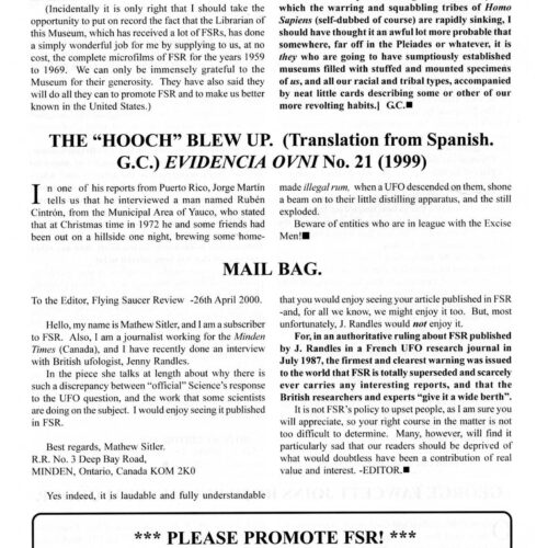 Martin,UFO 1972 destroys rum distilling apparatus,Puerto Rico,FSR2000V45N3 - Imagen 1