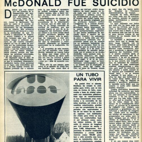 McDonald,James,su suicidio 1971 - Imagen 1