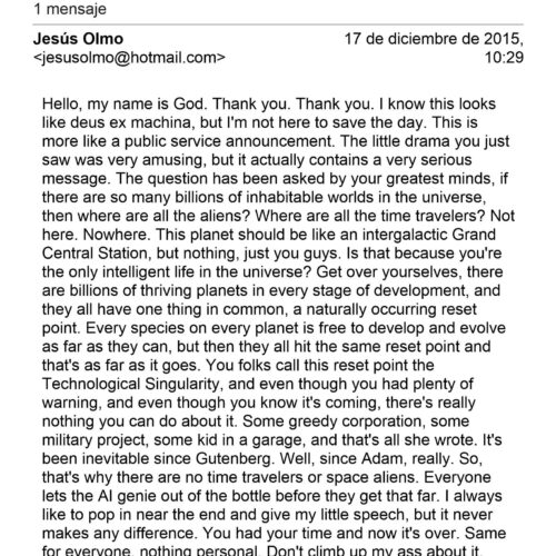 McKenna,Jed,My name is God,Jesus Olmo - Imagen 1