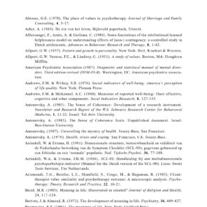 Meaning of Life,Bibliographic References