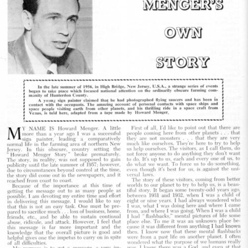 Menger own story,FSR 1958 V 4 N 2 - Imagen 1