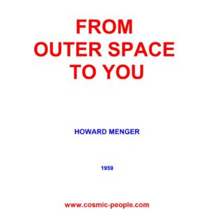 Menger,Howard,From outer space to you(1959)