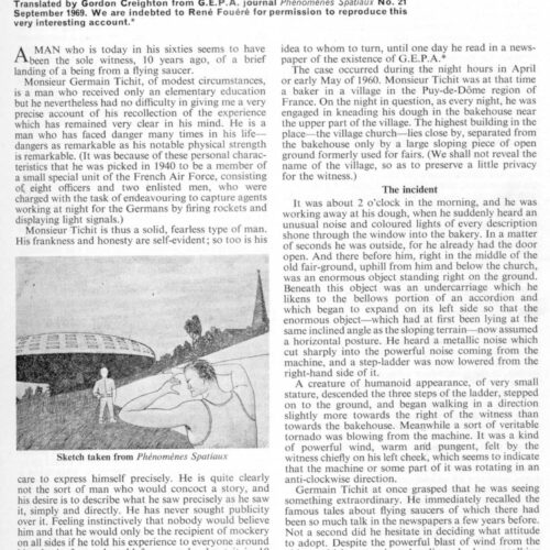 Mesnard,Alien Soldier 1960,France,FSR70V16N1 - Imagen 1