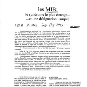 Mesnard,Joel,Les MIB