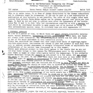 Messages from extraterrestrials,I.P.B.