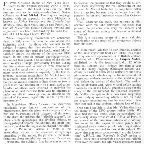 Michel,Mysterieux objets celestes,FSR66V12N4 - Imagen 1