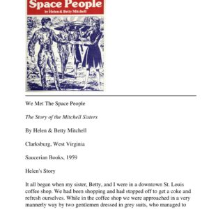 Mitchell,Helen and Betty,We met the space people 1959