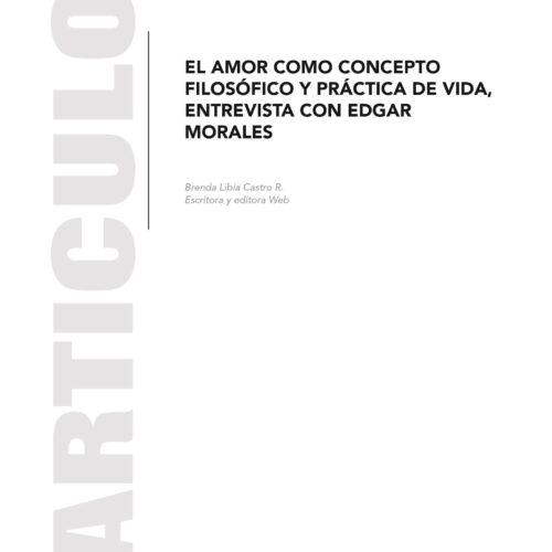 Morales,El amor como concepto filosofico - Imagen 1