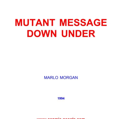 Morgan,Mutant message down under(1994) - Imagen 1
