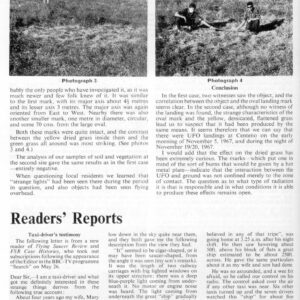 Morton,UFO Photos 1971,Warminster,U.K.,FSR-CH 1971 N 6