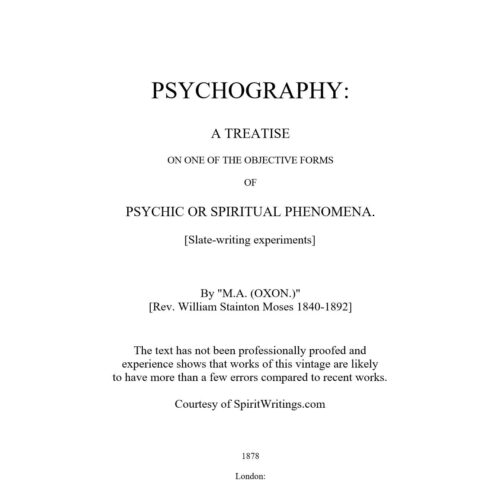 Moses,Psychography - Imagen 1