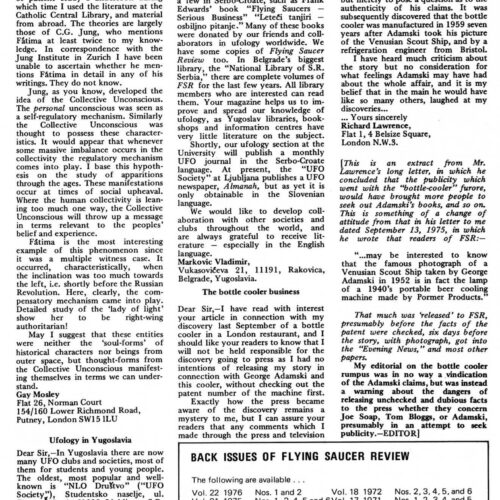 Mosley,Fatima 1917 Thought-Forms,FSR76V22N3 - Imagen 1