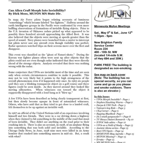 Moss,Alien craft morph into invisibility - Imagen 1