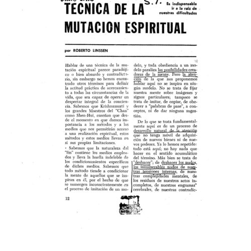 Mutacion Espiritual - Imagen 1