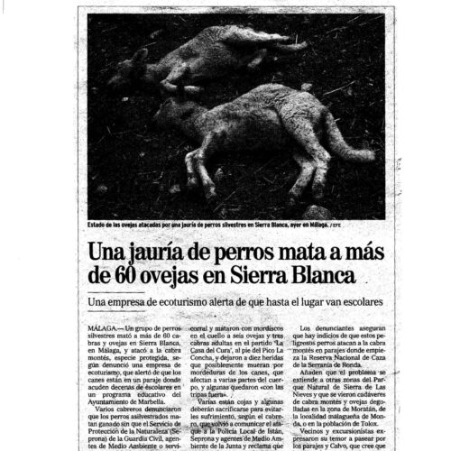 MutilacionesGanado,Malaga - Imagen 1
