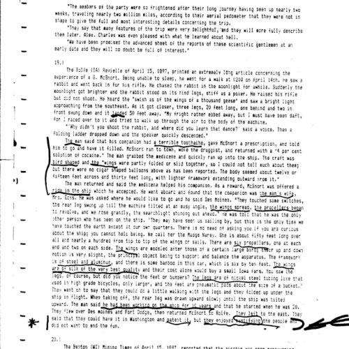 Neeley,UFOs 1896-1897,Airship Wave-2 - Imagen 1