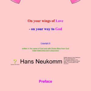 Neucomm,On your wings of love,on your way to God
