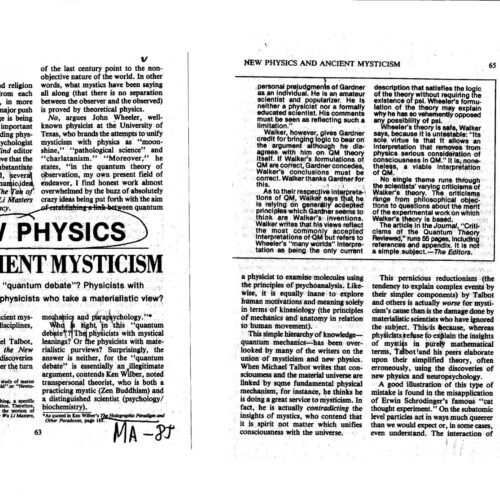 New Physics and Mysticism-A - Imagen 1