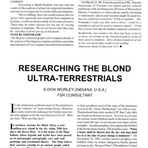 Nick Pope and British Defence Ministry,FSR1995V40N4