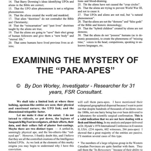 Nuhlen,UFOs 1996 escorting Russian Space Station,FSR1996V41N4 - Imagen 1