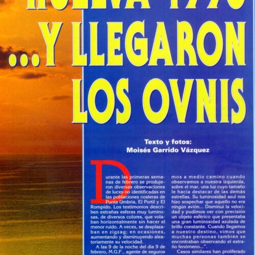 OVNIs 1996,Huelva,M.Garrido, Enigmas, Feb-97 - Imagen 1